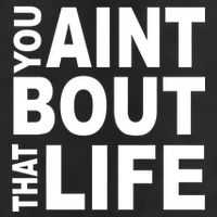 You Aint Bout That Life Golf Towel