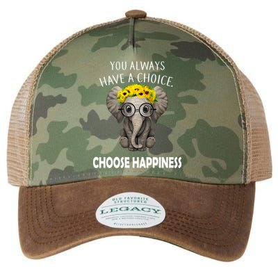 You Always Have A Choice Choose Happiness Legacy Tie Dye Trucker Hat