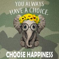 You Always Have A Choice Choose Happiness Legacy Tie Dye Trucker Hat