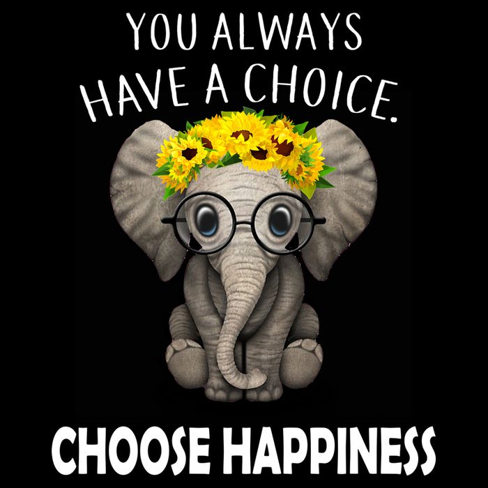 You Always Have A Choice Choose Happiness Impact Tech Backpack