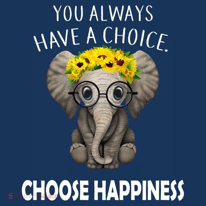 You Always Have A Choice Choose Happiness Flatbill Hat