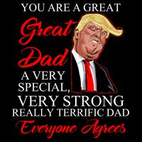 You Are a Great Dad Donald Trump Father's Day Impact Tech Backpack