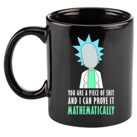 You Are A Piece Of Shit And I Can Prove It Mathematically 11oz C Handle Ceramic Mug