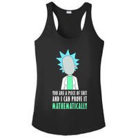 You Are A Piece Of Shit And I Can Prove It Mathematically Ladies PosiCharge Competitor Racerback Tank