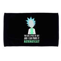 You Are A Piece Of Shit And I Can Prove It Mathematically Microfiber Hand Towel