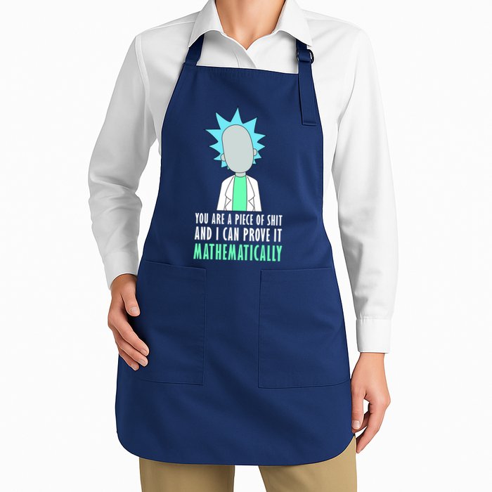 You Are A Piece Of Shit And I Can Prove It Mathematically Apron