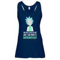 You Are A Piece Of Shit And I Can Prove It Mathematically Ladies Essential Flowy Tank