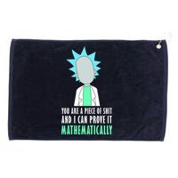 You Are A Piece Of Shit And I Can Prove It Mathematically Grommeted Golf Towel