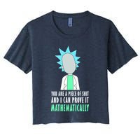 You Are A Piece Of Shit And I Can Prove It Mathematically Crop Top