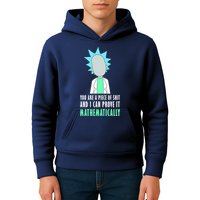 You Are A Piece Of Shit And I Can Prove It Mathematically Kids Hoodie