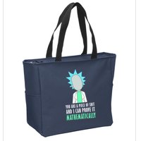 You Are A Piece Of Shit And I Can Prove It Mathematically Zip Tote Bag