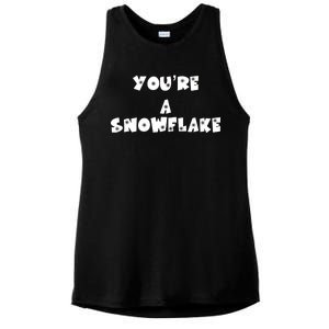 You are a Snowflake - Pro Donald Trump Ladies PosiCharge Tri-Blend Wicking Tank