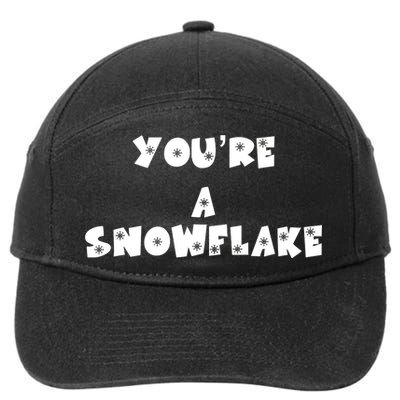 You are a Snowflake - Pro Donald Trump 7-Panel Snapback Hat