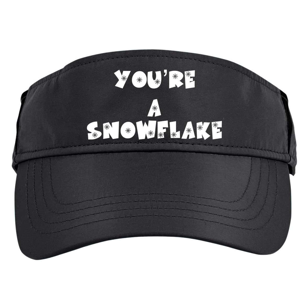 You are a Snowflake - Pro Donald Trump Adult Drive Performance Visor