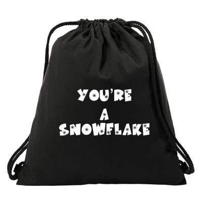 You are a Snowflake - Pro Donald Trump Drawstring Bag