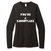 You are a Snowflake - Pro Donald Trump Womens CVC Long Sleeve Shirt