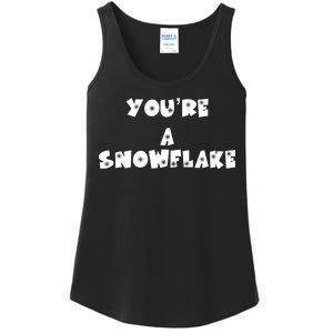 You are a Snowflake - Pro Donald Trump Ladies Essential Tank