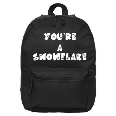 You are a Snowflake - Pro Donald Trump 16 in Basic Backpack