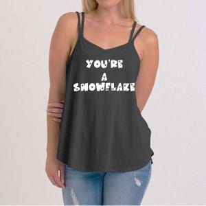 You are a Snowflake - Pro Donald Trump Women's Strappy Tank