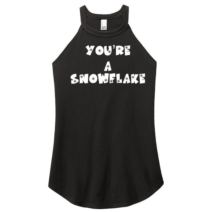 You are a Snowflake - Pro Donald Trump Women's Perfect Tri Rocker Tank