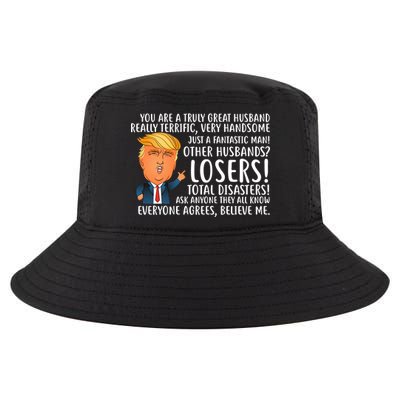 You Are A Truly Great Husband Donald Trump Cool Comfort Performance Bucket Hat