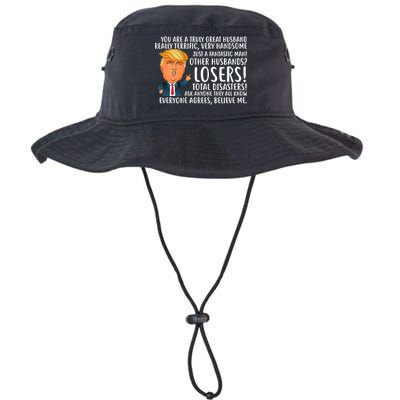 You Are A Truly Great Husband Donald Trump Legacy Cool Fit Booney Bucket Hat