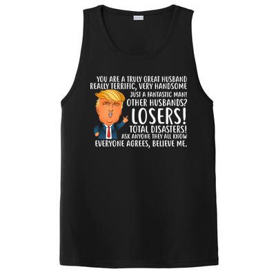 You Are A Truly Great Husband Donald Trump PosiCharge Competitor Tank