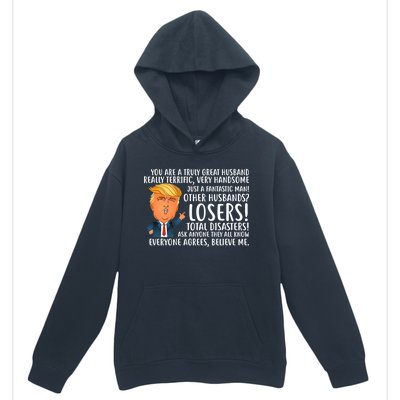 You Are A Truly Great Husband Donald Trump Urban Pullover Hoodie