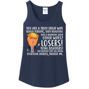 You Are A Truly Great Wife Donald Trump Ladies Essential Tank