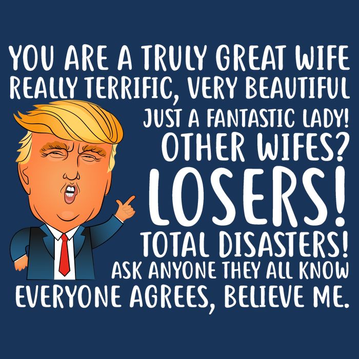 You Are A Truly Great Wife Donald Trump Zip Tote Bag