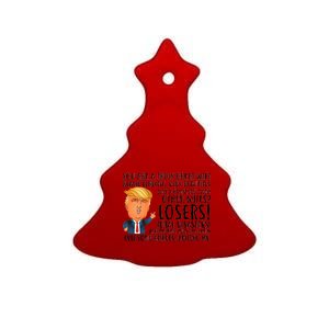 You Are A Truly Great Wife Donald Trump Ceramic Tree Ornament