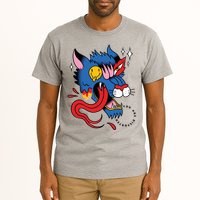 You Are Distorted Funny Wolf Tall T-Shirt
