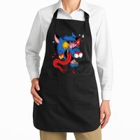 You Are Distorted Funny Wolf Apron