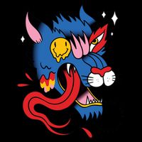 You Are Distorted Funny Wolf Backpack