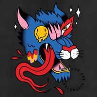 You Are Distorted Funny Wolf 25L Jumbo Tote