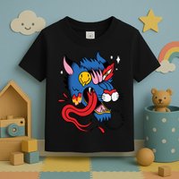 You Are Distorted Funny Wolf Toddler T-Shirt