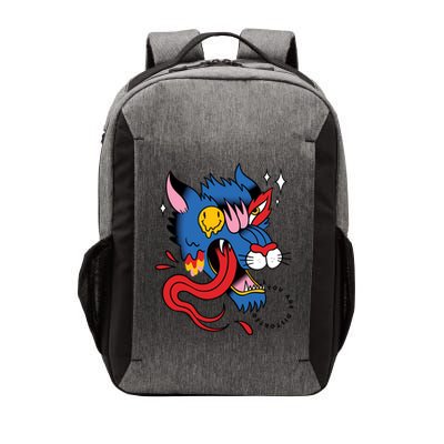 You Are Distorted Funny Wolf Vector Backpack