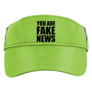 You Are Fake News #FAKENEWS Adult Drive Performance Visor