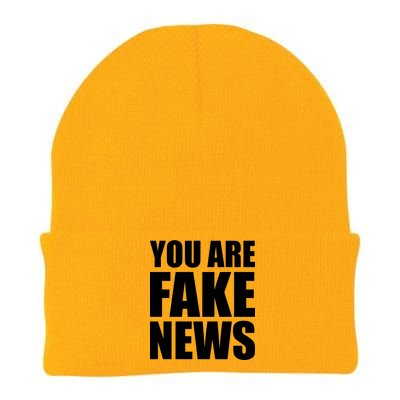 You Are Fake News #FAKENEWS Knit Cap Winter Beanie