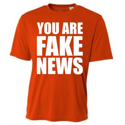 You Are Fake News #FAKENEWS Cooling Performance Crew T-Shirt