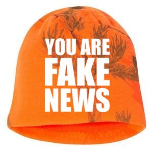 You Are Fake News #FAKENEWS Kati - Camo Knit Beanie