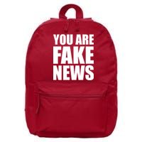 You Are Fake News #FAKENEWS 16 in Basic Backpack