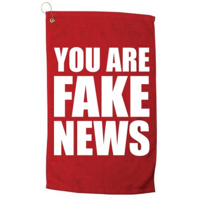 You Are Fake News #FAKENEWS Golf Towel