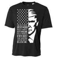 You Are Great Great Dad Trump Father's Day Cooling Performance Crew T-Shirt