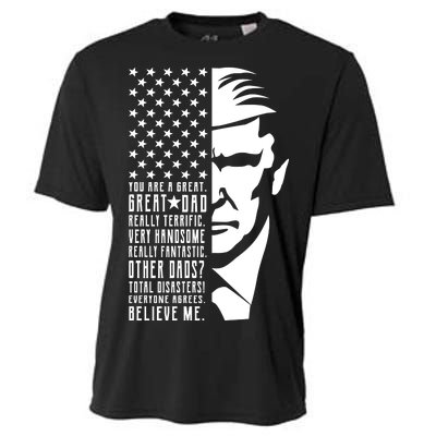 You Are Great Great Dad Trump Father's Day Cooling Performance Crew T-Shirt