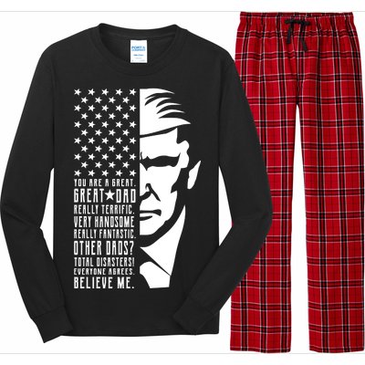 You Are Great Great Dad Trump Father's Day Long Sleeve Pajama Set