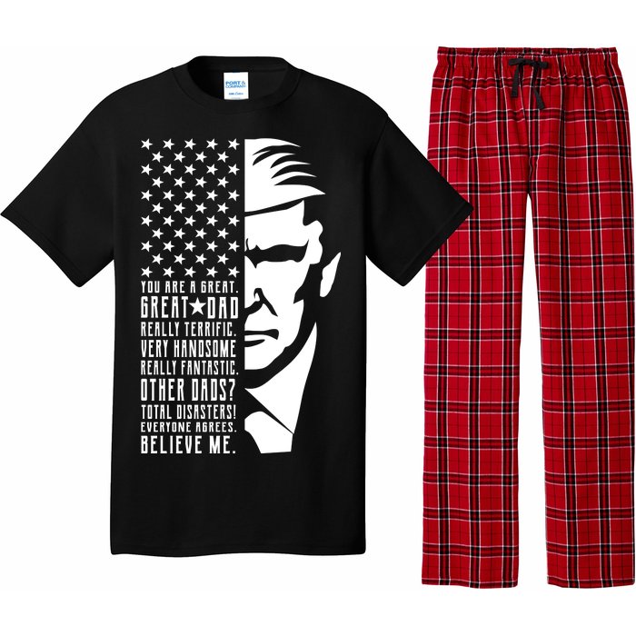 You Are Great Great Dad Trump Father's Day Pajama Set