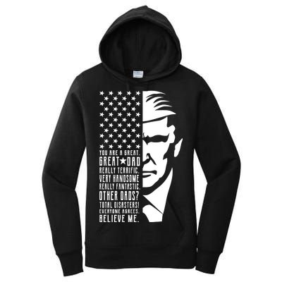 You Are Great Great Dad Trump Father's Day Women's Pullover Hoodie