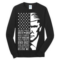 You Are Great Great Dad Trump Father's Day Tall Long Sleeve T-Shirt