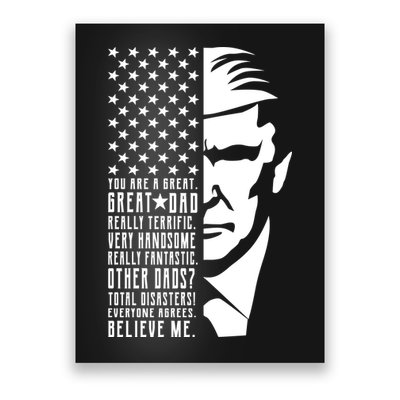 You Are Great Great Dad Trump Father's Day Poster